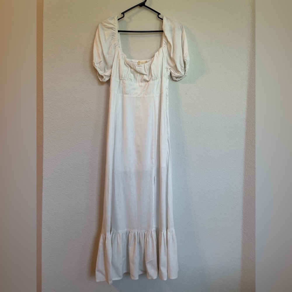 Altar’d State white maxi dress